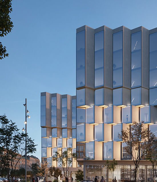 Lắp đặt vách kính mặt dựng